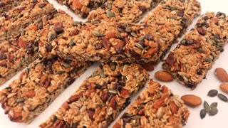 Granola Bars Recipe| Low-Carb | Sugar-Free |Healthy Recipes | Crunchy Bars