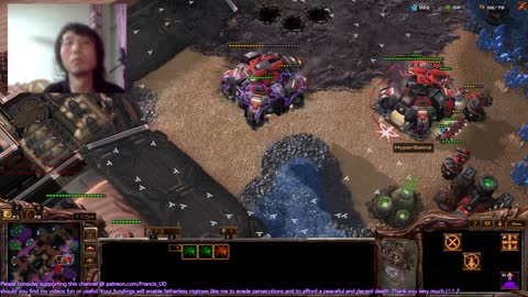 starcraft2 my zerg's pitiful defeat by terran on cosmic sapphire due to weak defences in my base..