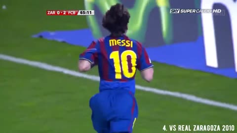 Messi 's top goals & best skills in football history ever