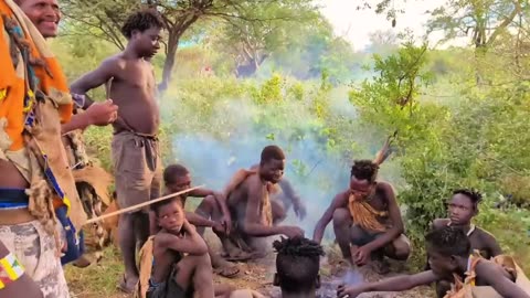 Hadzabe Tribe Made It Again with Monkeys | see what happens