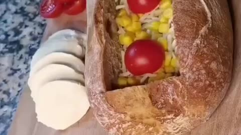 Delicious fast food sandwich