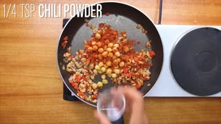 3 Super Easy Healthy Dinner Recipes - Beef Pasta, Chilli Chickpeas and Tuna Fried Rice