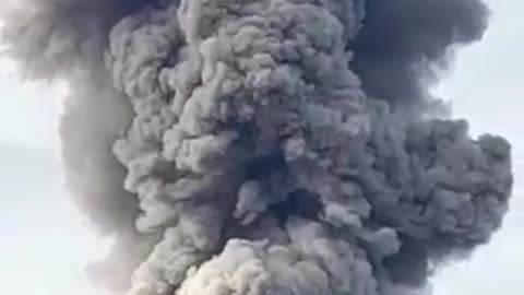 ⚠️🌋🇸🇻Immagini dell'eruzione del vulcano Chaparrastique a San Miguel, El Salvador