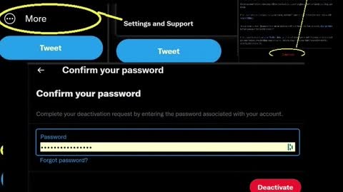 Deactivate Your Twitter Account in Four Clicks
