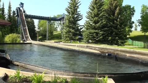Calaway Park Calgary, Alberta, Canada | Timber Falls in Calaway Park | Amusement Park in Calgary