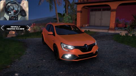 Renault Megene RS - Forza Horizon 5 | Logitech g29 (Steering Wheel + Shifter)