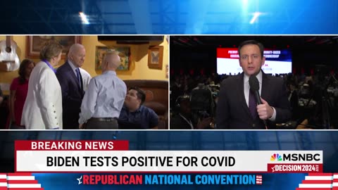 BREAKING: President Biden tests positive for Covid.