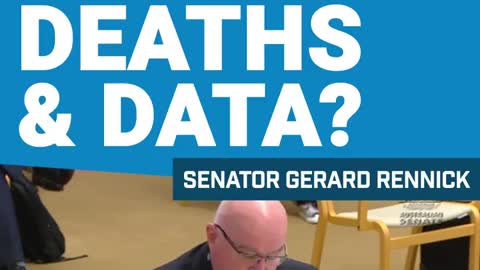 Senator Gerard Rennick Questioned the Health Department & the TGA in Senate Estimates.