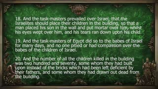 The Book of Jasher Part 05 (Moses to Joshua) NOT THE BIBLE