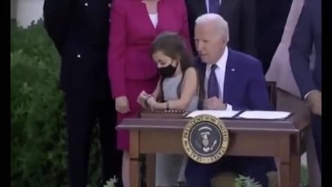 They Told Joe Biden To Keep His Distance and you wonder why