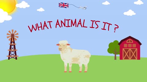 Farm animals English vocabulary in America