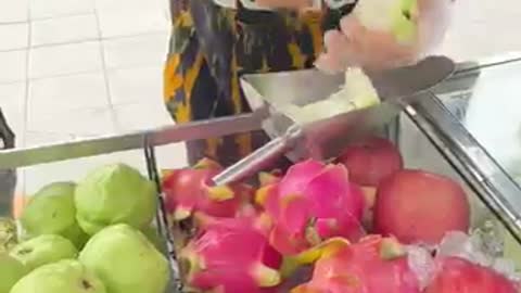 Amazing Fruit Cutting Skills _ Thai Street Food _shorts