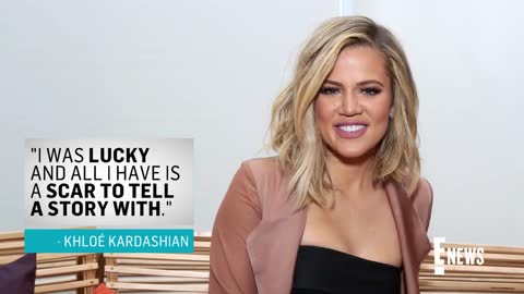 Khloe Kardashian Gives Scar Update After Tumor Removal | E! News