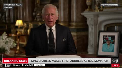 King Charles III addresses the UK following Queen Elizabeth II’s death