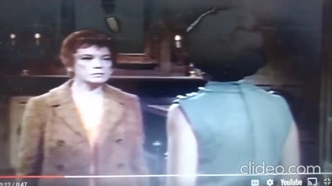 SLAP! Dark Shadows Scene: JULIA SLAPS ANGELIQUE! (Grayson Hall, Lara Parker)