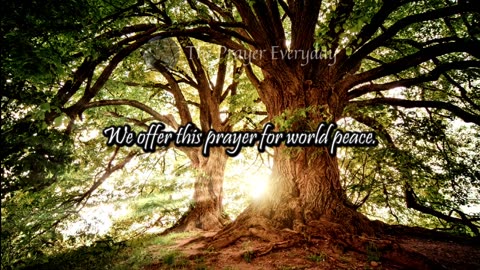🌍✨ Prayer for World Peace ✨🌍