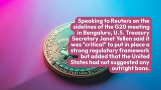 The IMF and the U.S. Support India's Plan to Coordinate Global Crypto Regulation at G20