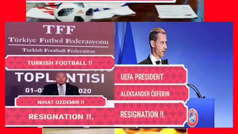 RESIGNATION FIFA UEFA TFF !!. AYHAN SAĞALTICI - Sports HEART is one. TURKISH FOOTBALL PRESIDENT !!.