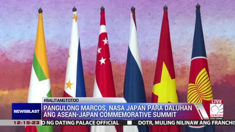 PBBM, nasa Japan para daluhan ang ASEAN-Japan Commemorative Summit