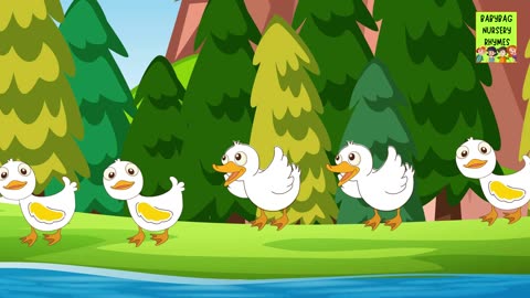 Five Little Ducks #viral #kidsnurseryrhymes