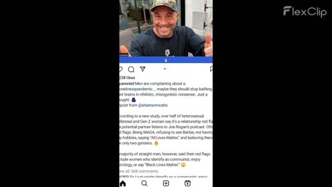 Ninnied Instagram Posts - Joy Reid Whining About Joe Rogan, Jealous Being