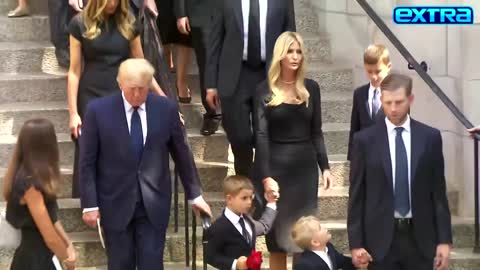 Inside Ivana Trump’s Funeral: Donald, Melania, Ivanka and More Attend