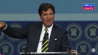 LIVE: Tucker Carlson at Heritage Foundation’s 50th Anniversary Gala | Starts ± 8.45 min