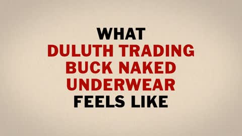 Duluth Trading TV Commercial Buck Naked - Hand-o-Mage 30