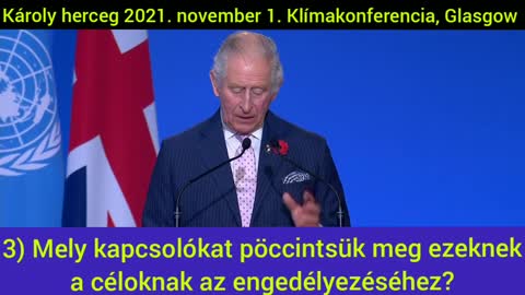(Teljes 7:30) Károly herceg csatlakozik- Glasgow, 2021.11.01. Klímakonferencia