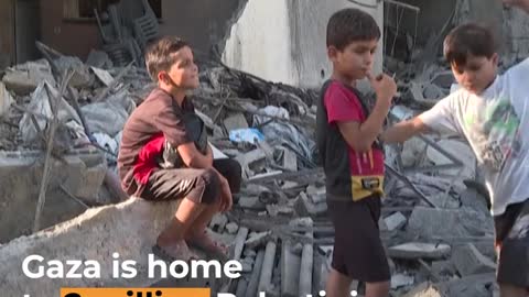 Gaza children breakdance to overcome trauma