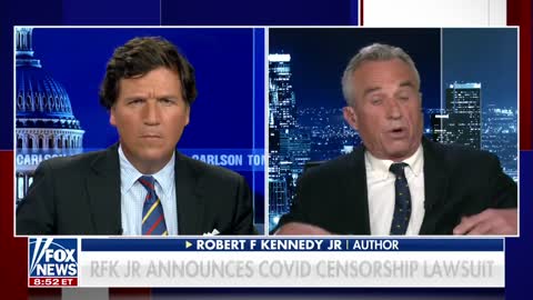 Robert F. Kennedy announces COVID censorship lawsuit