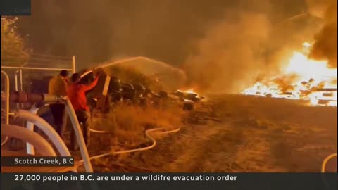 B.C. officials still unable to assess areas hardest hit by wildfires