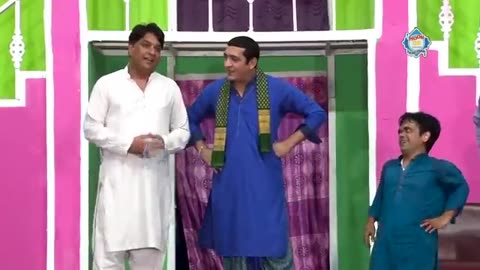 Best Of Zafri Khan and Vicky Kodu with Shazeb Mirza Stage Drama Comedy Clip