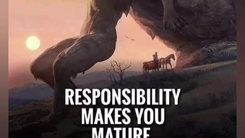 Responsibility makes you 🔥💯 || quotes || motivational ||
