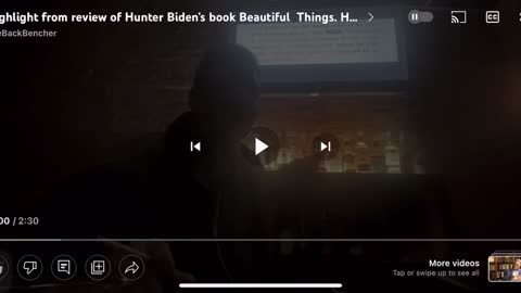 Hunter Biden inadvertently admits he worked for a corrupt company.