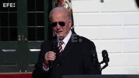 Biden indulta a dos pavos por Acción de Gracias y bromea sobre las elecciones