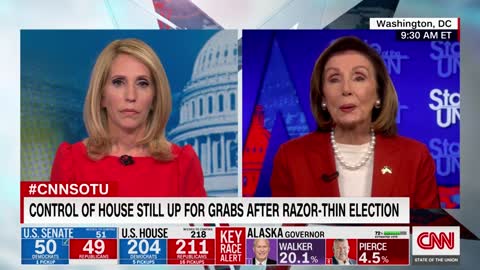Pelosi asked if she thinks attack on husband affected voter turnout