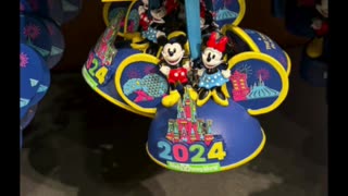 Disney Parks 2024 Mickey Mouse Ears Hat Ornament #shorts