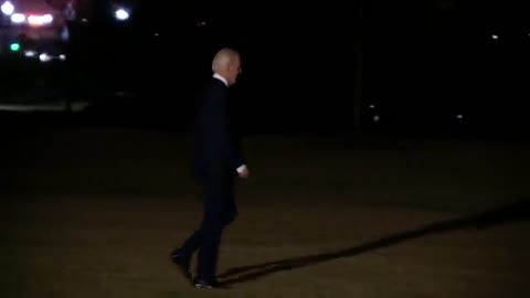 Joe Biden Literally Runs Away From Reporters Shouting Questions