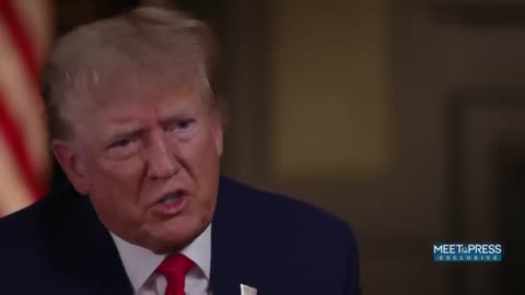 Donald J. Trump unedited interview with Meet the Press