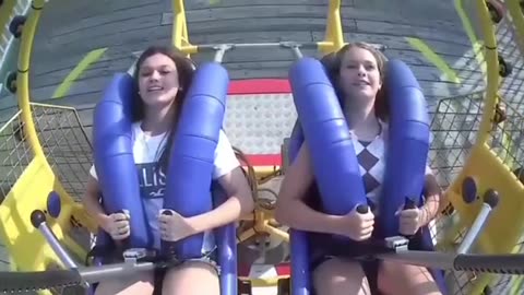 WAIT FOR IT 😬WITNESS WHAT A GIRL ON A CARNIVAL RIDE ENCOUNTERS