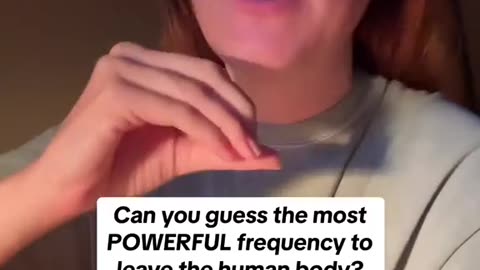 Most Powerful Frequency to Leave the Human Body? - YOU WOULD BE SURPRISED!