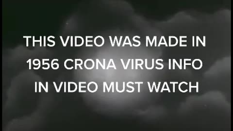 Virus warning video from 1956