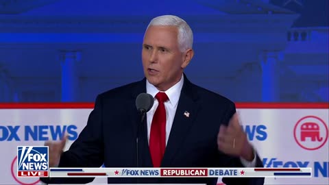 Mike Pence confronts Ramaswamy: 'You're equating Americans with failed government'