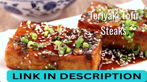 Keto Teriyaki Tofu Steaks