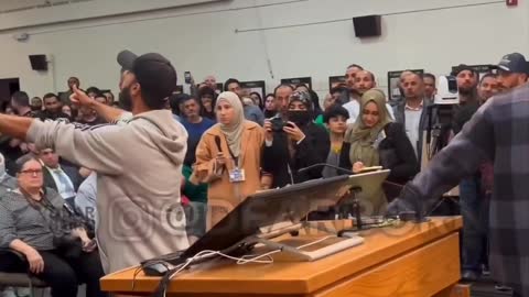 Dearborn Muslims revolt at democrat school board meeting over lgbtq books