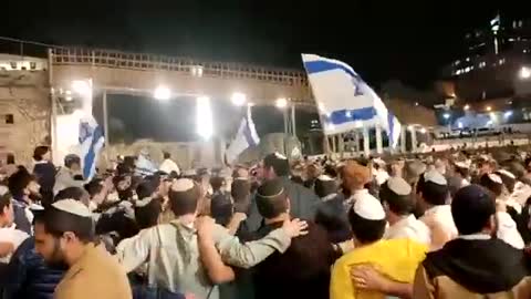 Independence celebrations at the Western Wall