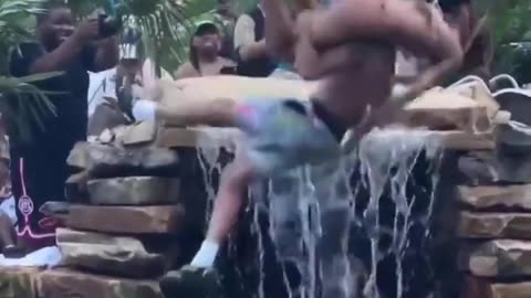 The Time Trouble Suplexed a Shorty at a Pool Party