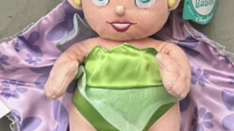 Disney Parks Tinker Bell in a Blanket Plush #shorts