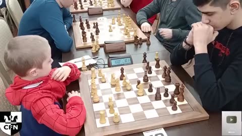 Chess with Most Intelligent Child shoking